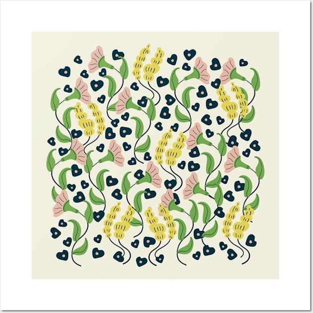 Garden Flourish Wall Art by Anna Deegan